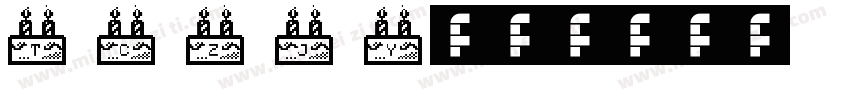 T C Z J Y字体转换